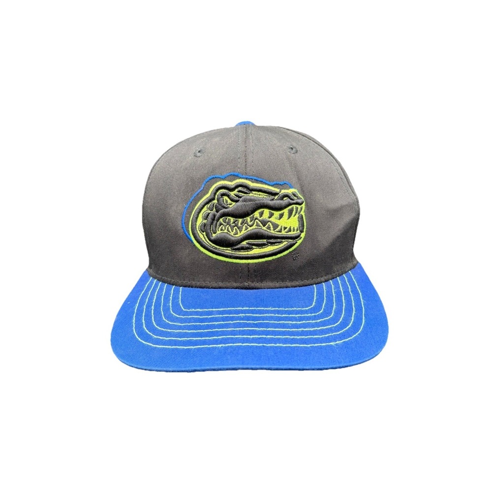 Top of the World Florida Gators Hat Mens‎ OSFA Black Blue Excellent Snapback Cap